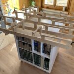 Découpe et fixation des chandelles et cales de la rampe
